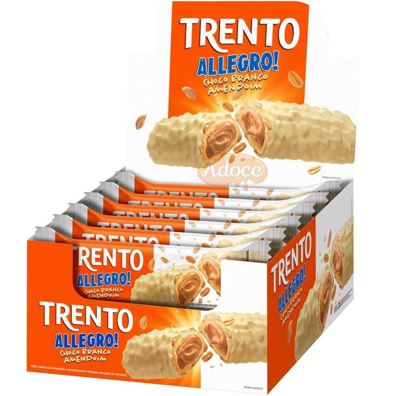 chocolat様 Trento allegro! choco amendoim 16unx26g peccin - Chocolate / Barra